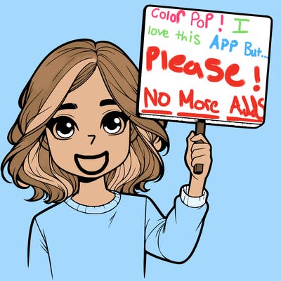 realistic girl holding up a sign