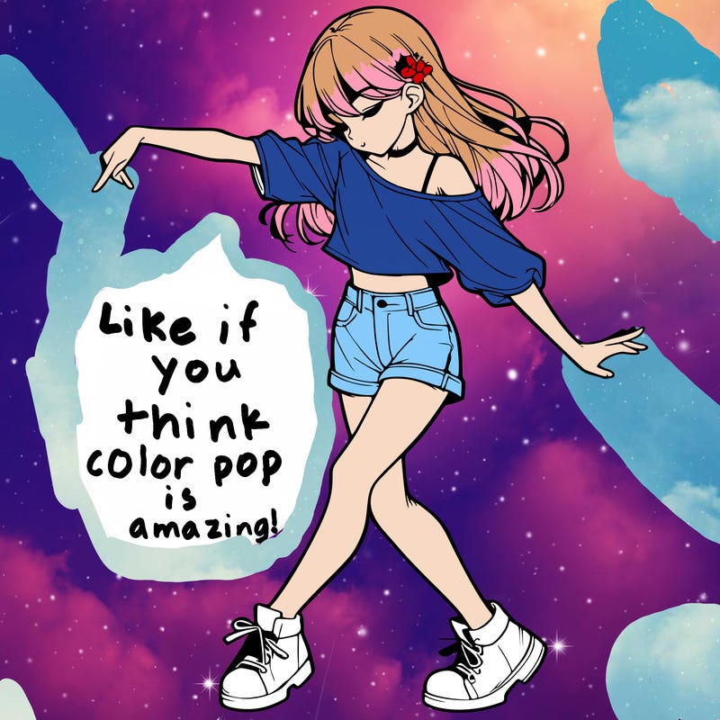 realistic girl danceing