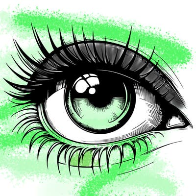 realistic eye