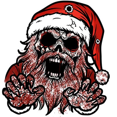 terrifying santa claus