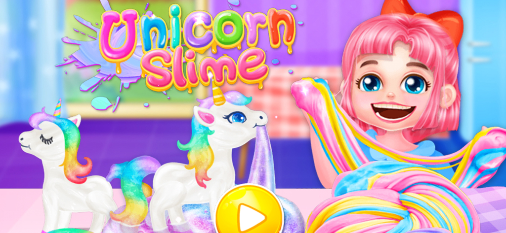 Unicorn Slime - Glitter Slime - Games App | MWM