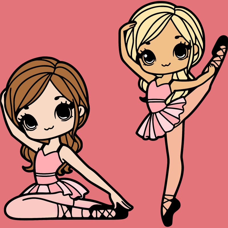 dancer doing a pretty pose