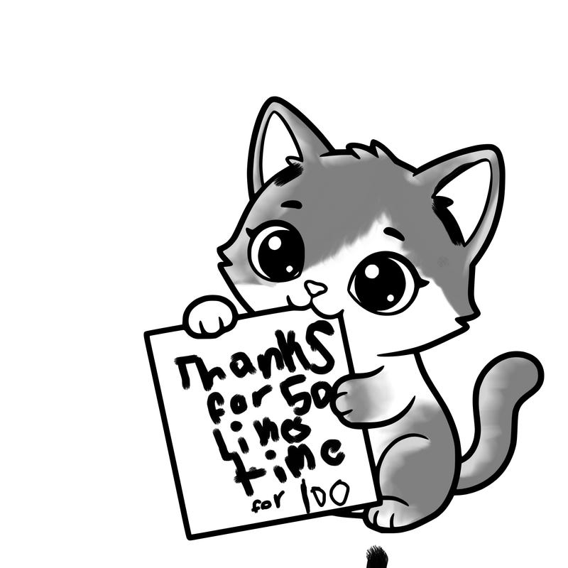 a small cat with a blank sheet of paper in its hand. the cat is sooooooo cute!