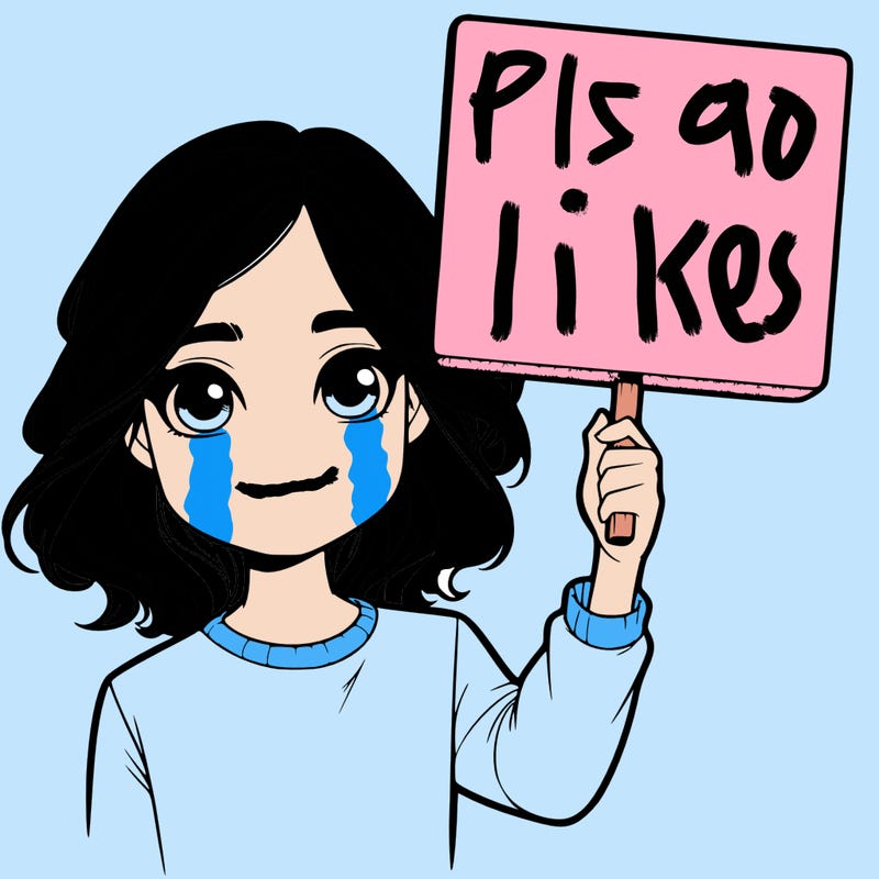 realistic girl holding up a sign