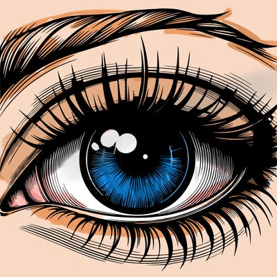 realistic eye