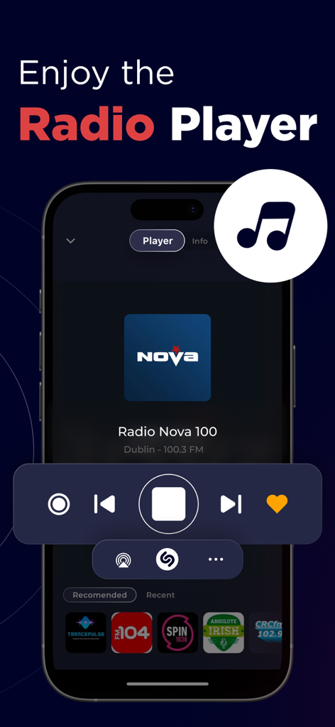 Radio Ireland Live FM Online | All Irish radio stations live