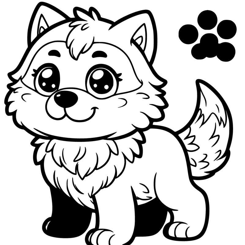 cute wolf