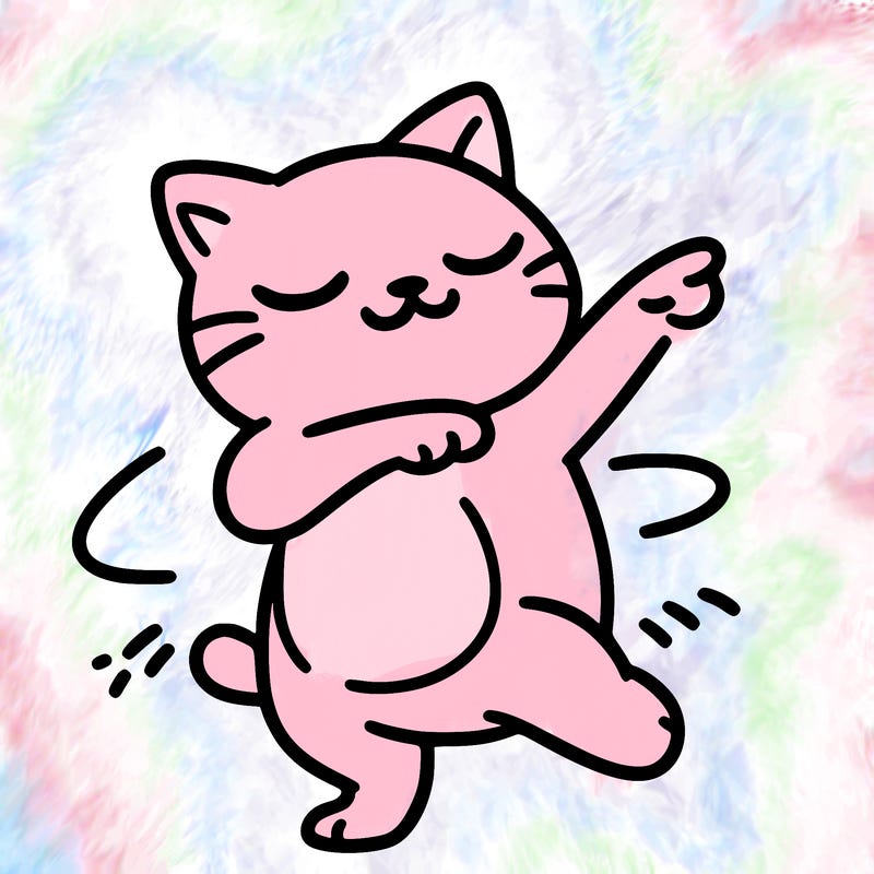 cat dancing