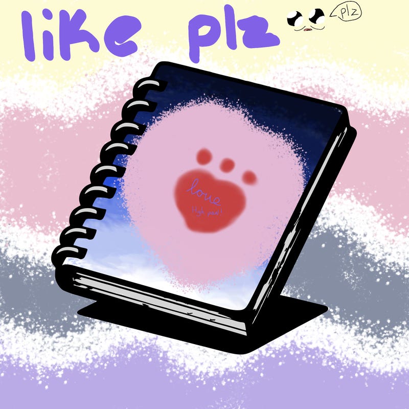 realistic blank sketch pad