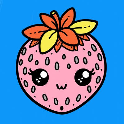 cute strawberry