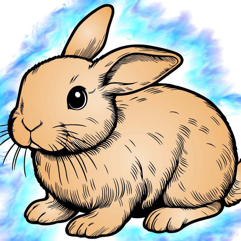 realistic bunny