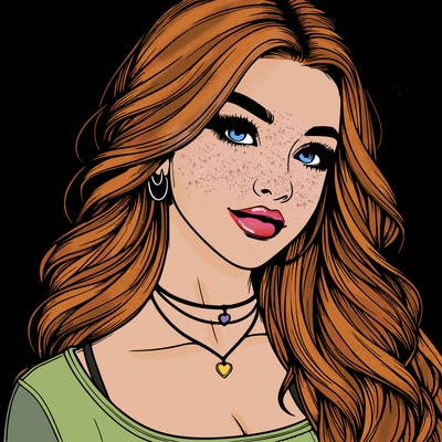 detailed realistic girl