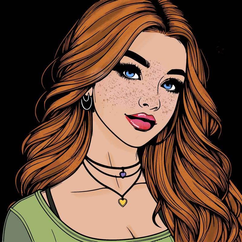 detailed realistic girl