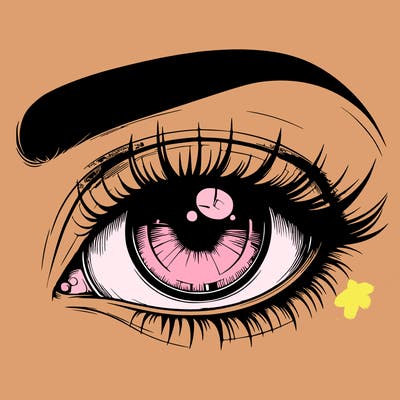 realistic eye