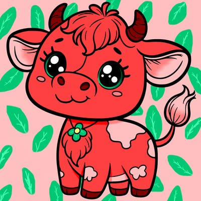 cute cow