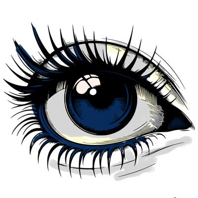 realistic eye