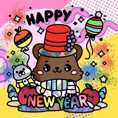 message : happy new year