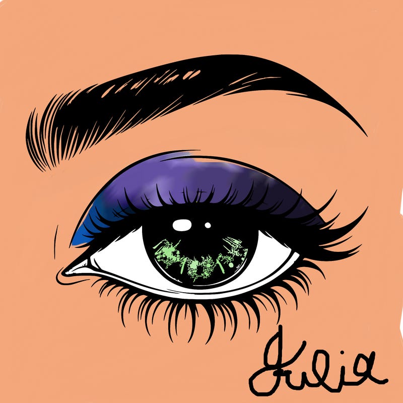 eye closed realistic