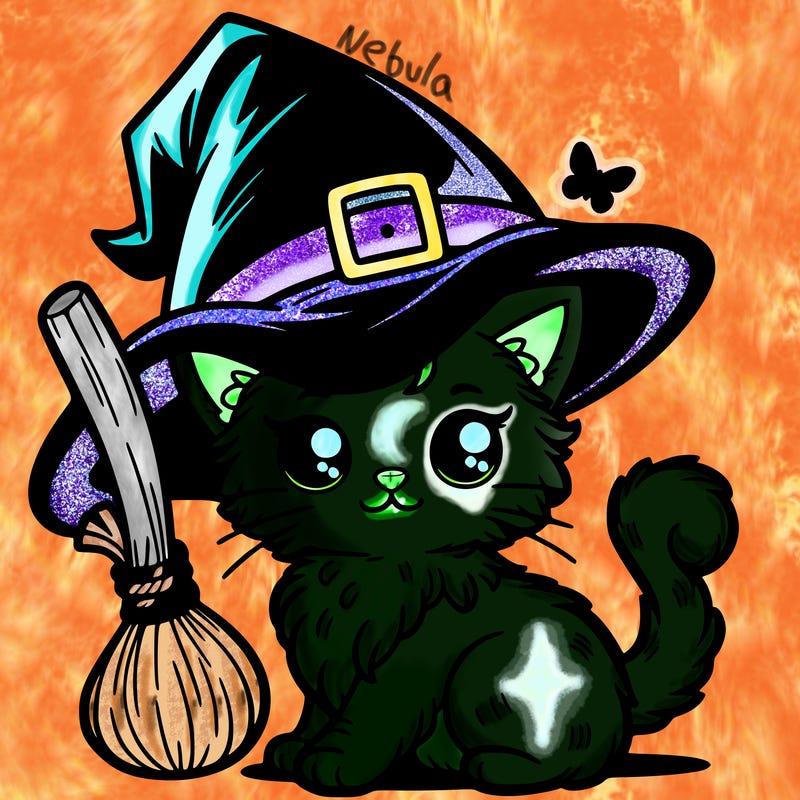 witch cat
