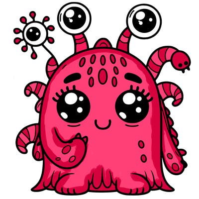 cute monster