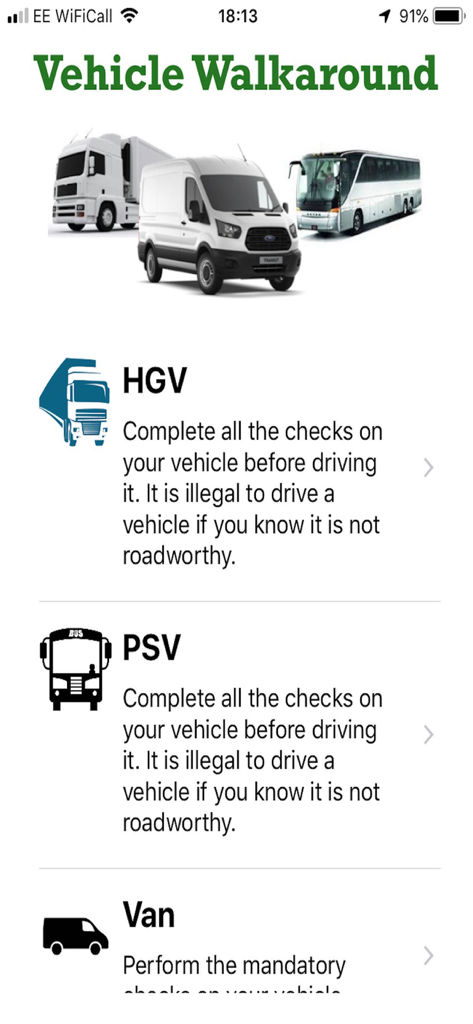 UK Vehicle Walkaround - Business App | MWM