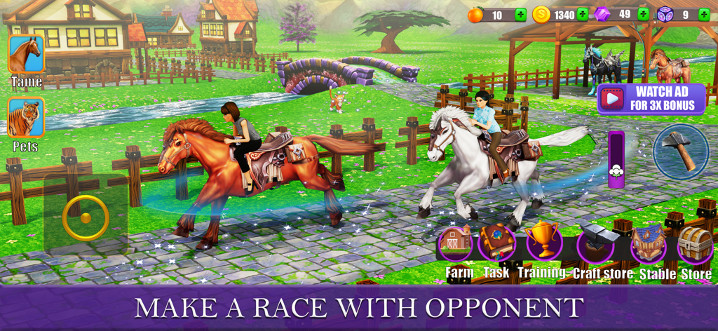 Horse Training & Racing Games | Magical Equestrian Adventure