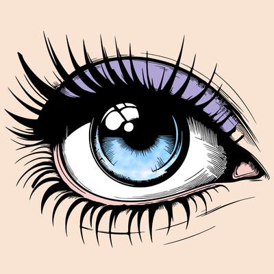 realistic eye