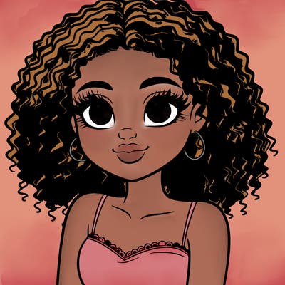 beautiful black girl