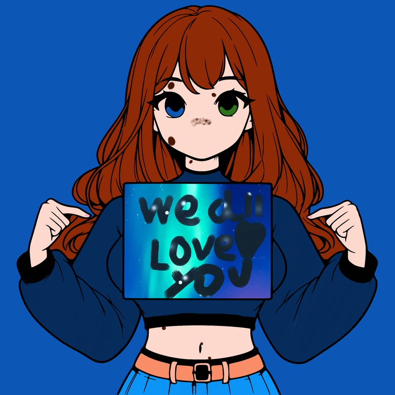 girl holding a blank sign in a long sleeve crop top