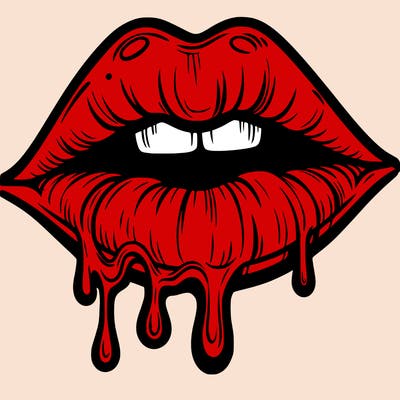 lips that look realistic and drip