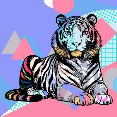realistic tiger
