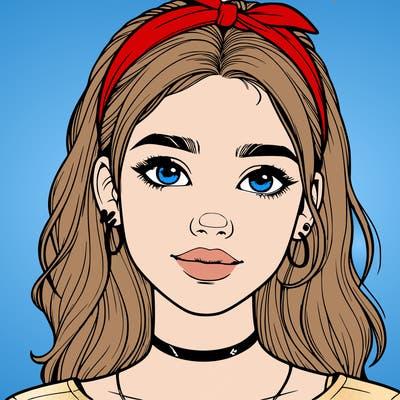 realistic teenage girl