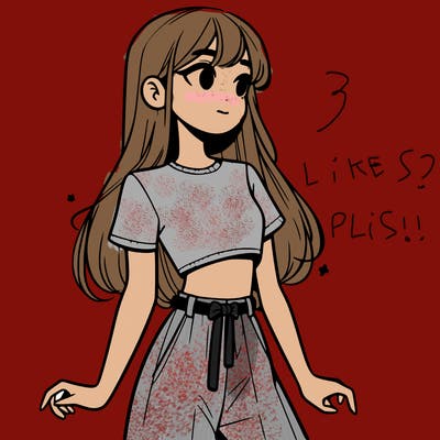 girl in a cute crop top