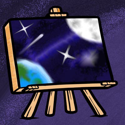 blank canvas