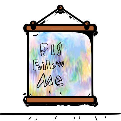 blank poster on a wall