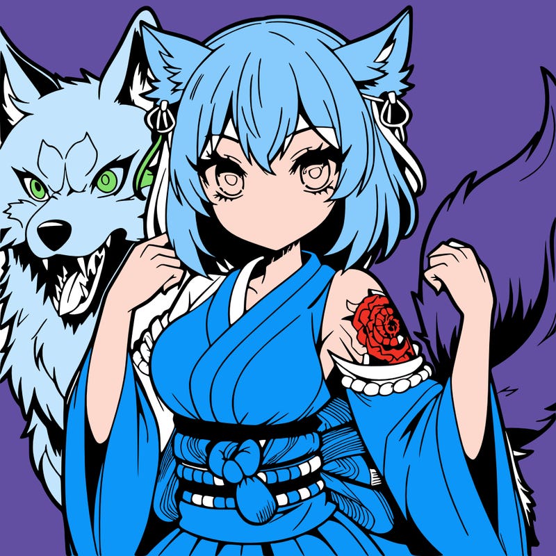 anime werewolf girl