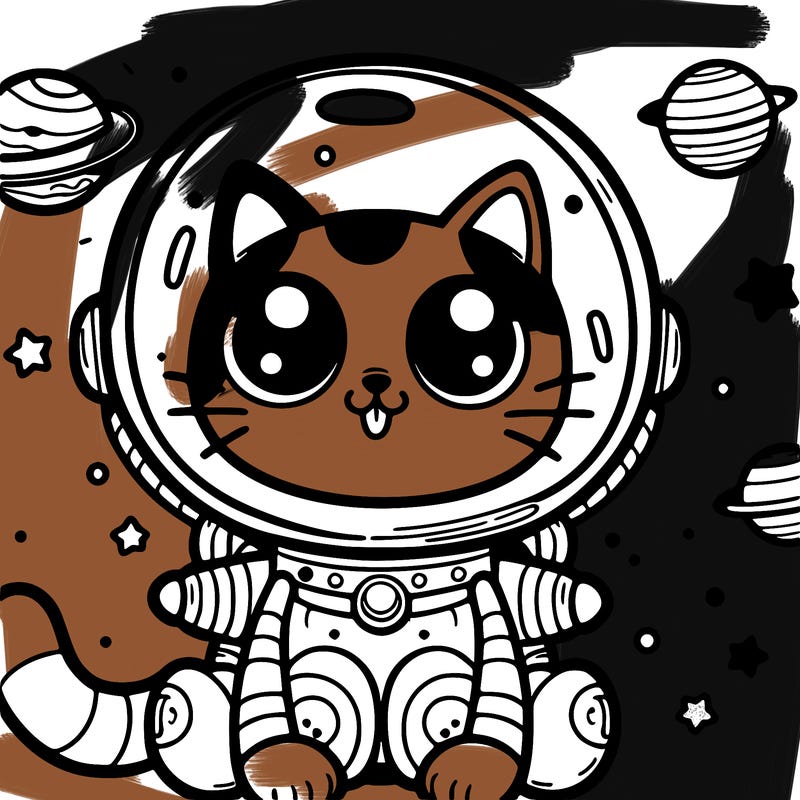 space kitty