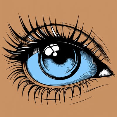 realistic eye