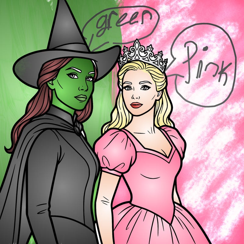 wicked (elphaba and glinda
