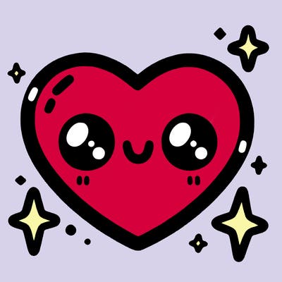 really easy plain heart