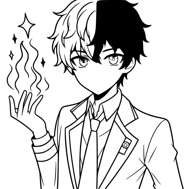 shoto todoroki anime