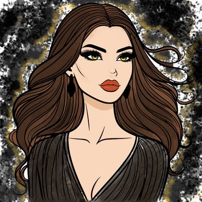 beautiful fashion woman