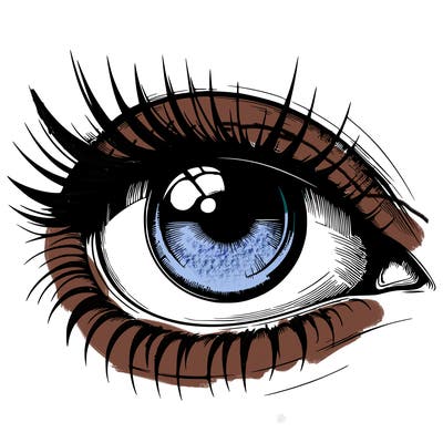 realistic eye
