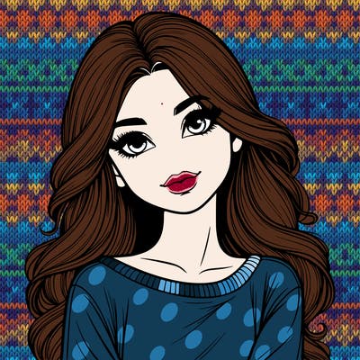 realistic beautiful girl