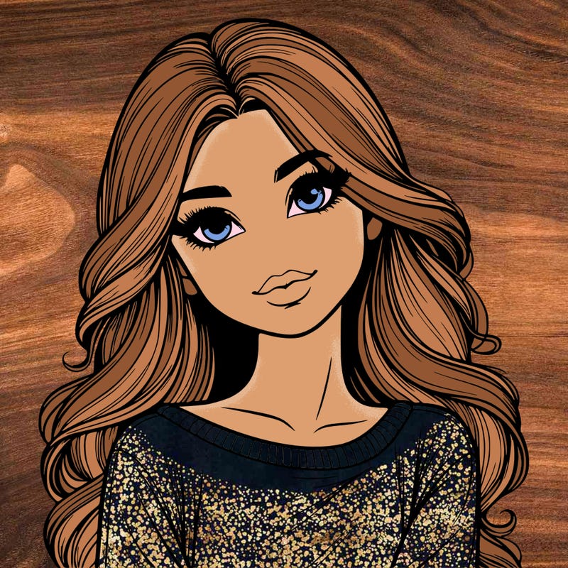 realistic beautiful girl