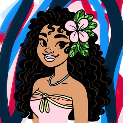 hawaiian black woman