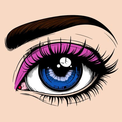 realistic eye