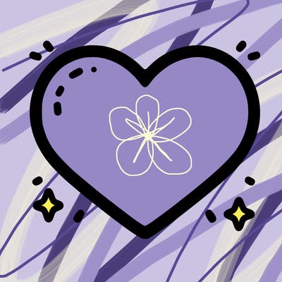 blank  heart