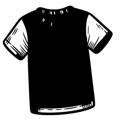 plain tee-shirt