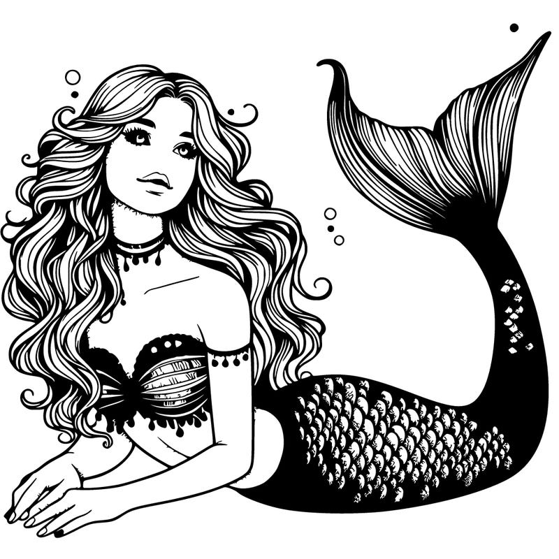 realistic mermaid
